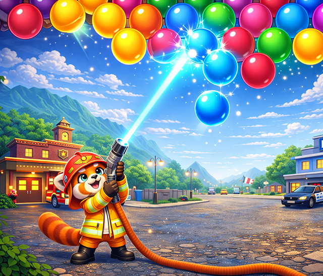 Bubble Blast Rescue key art