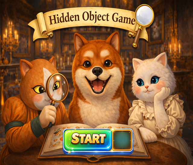 Hidden Object Game key art