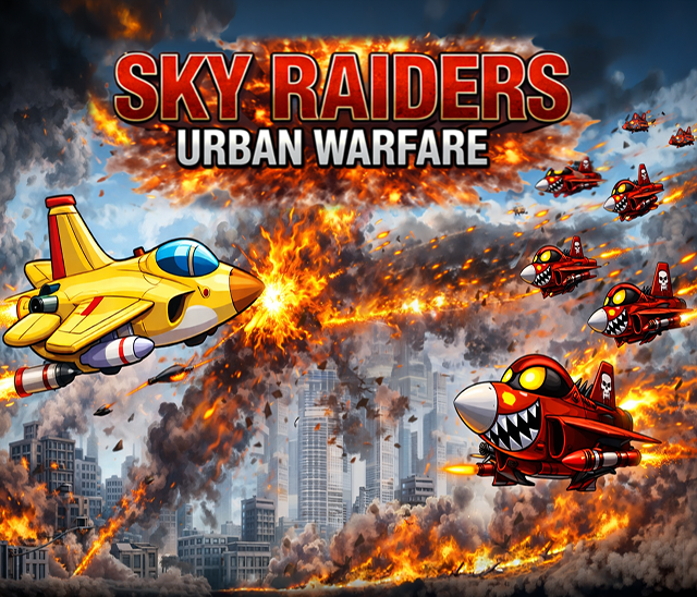 Sky Raiders key art
